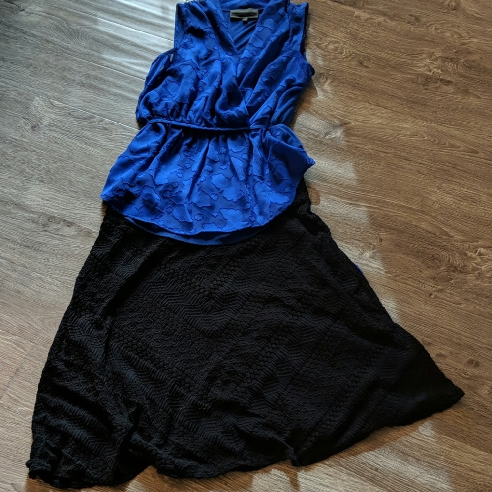 Anthro Sunday in Brooklyn Peplum top